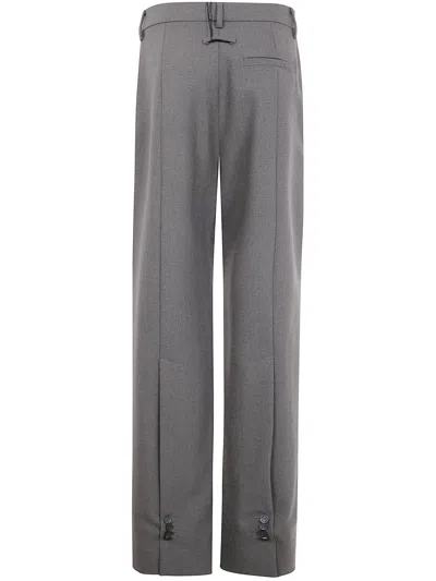 Jean Paul Gaultier Tailoring Trouser With Hem Buttoning Detail Clothing In Gray