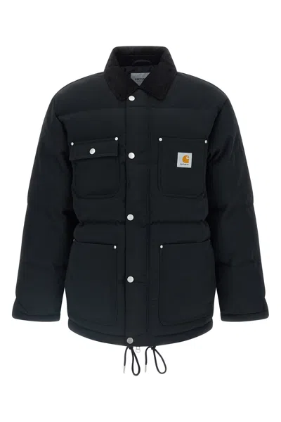 Carhartt Rayler Puffer Jackets Black In Black