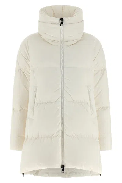 Herno A-shape Down Jacket In White