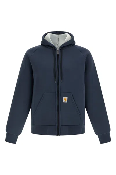 Carhartt Wip Car Lux Jupiter Hooded Jacket In Blue