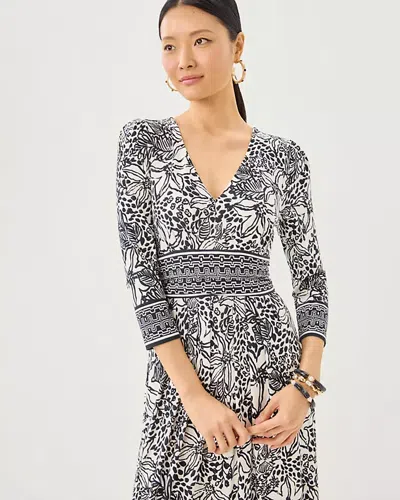 Lilly Pulitzer Roslynne V-neck Maxi Dress In Blue