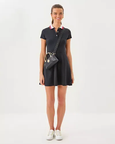 Lilly Pulitzer Upf 50+ Luxletic Bryana Dress In Black