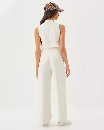Lilly Pulitzer Upf 50+ Amore Jumpsuit In White