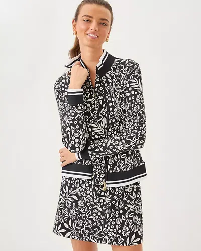 Lilly Pulitzer Upf 50+ Luxletic Love Active Dress In Black