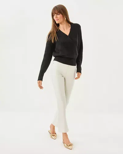 Lilly Pulitzer 28" Liza Shimmer Crop Flare Jean In White