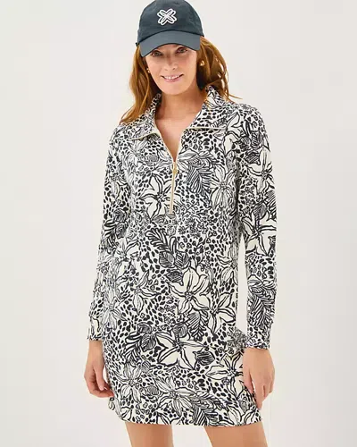 Lilly Pulitzer Upf 50+ Eleni Dress In Black