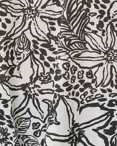 Lilly Pulitzer Lourdes Long Sleeve Top In Black