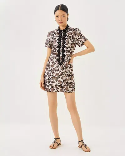 Lilly Pulitzer Teddy Jacquard Shift Dress In Black