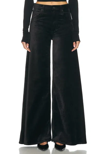 Citizen Of Humanity Amari Ultra Velvet Pants Black In Black