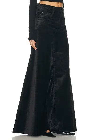 Citizen Of Humanity Amari Ultra Velvet Pants Black In Black
