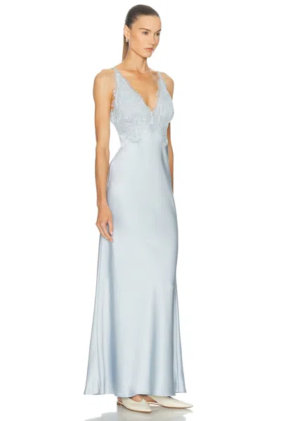 Loveshackfancy Iridia Dress In Blue