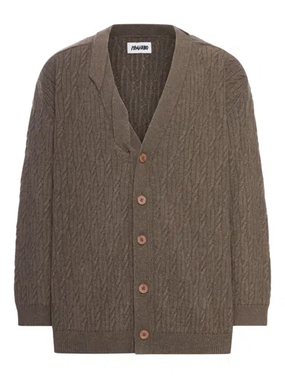 Magliano Edo Cashmere Cardigan In Brown