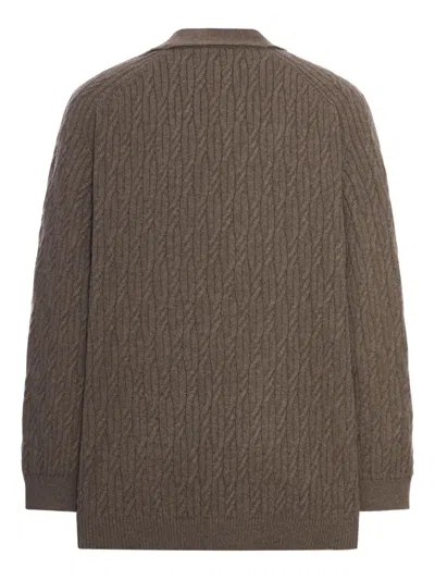 Magliano Edo Cashmere Cardigan In Brown