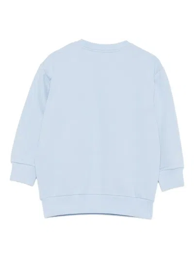 Etro Pegaso-appliqué Sweatshirt In Blue