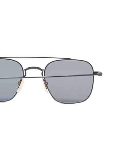Thom Browne Pilot-frame Sunglasses In Gray