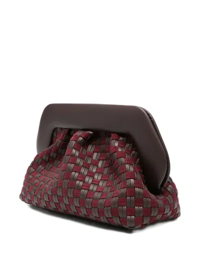 Themoirè Women Multicolor Bios Clutch, Onesize Luxury Clutches For Women Darveys In Brown