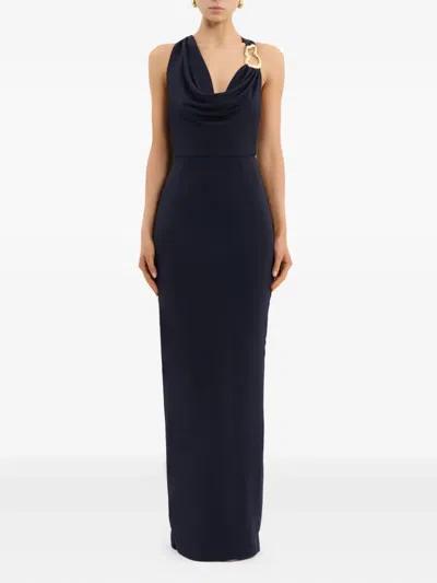 Rebecca Vallance Ayesha Maxi Dress In Blue
