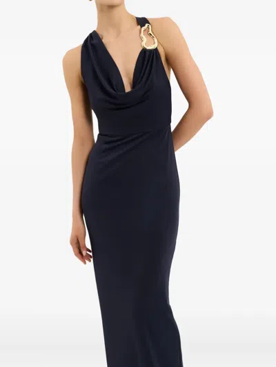 Rebecca Vallance Ayesha Maxi Dress In Blue