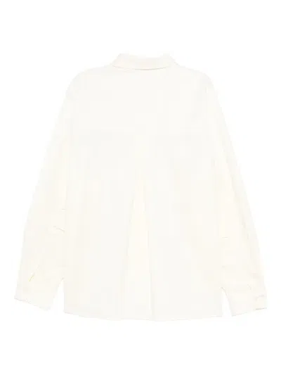 Willy Chavarria Logo-print Shirt In White