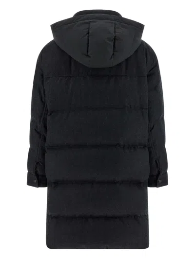 Brunello Cucinelli Quilted Zip Jacket In Gray