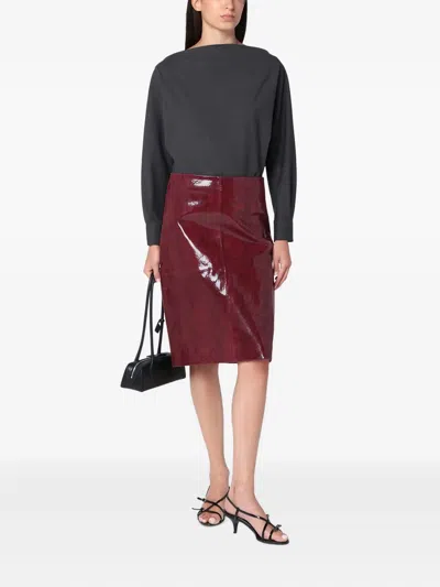 P.a.r.o.s.h . Anthracite Wool Blouse-shirt In Multi