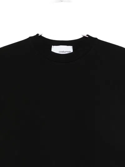 Costumein Crew-neck T-shirt In Black