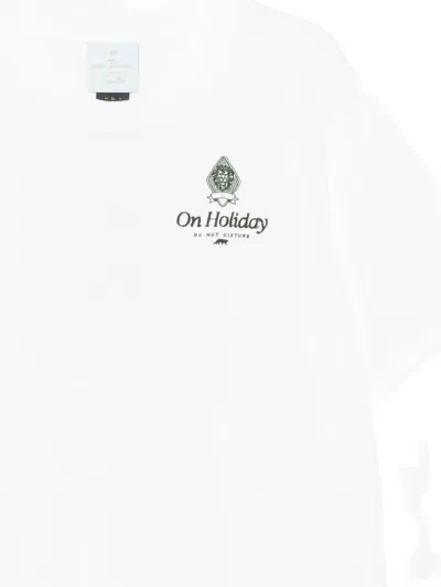 Camilla Slogan-print T-shirt In White