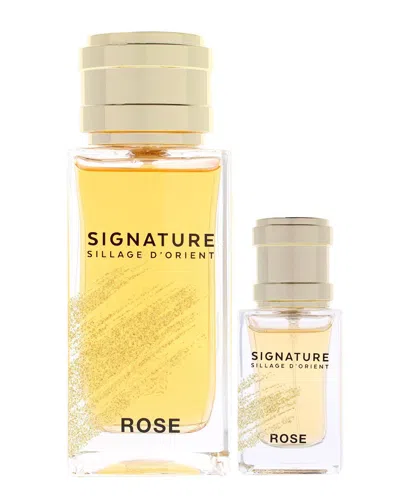 Sillage Dorient Women's Rose 3pc Gift Set