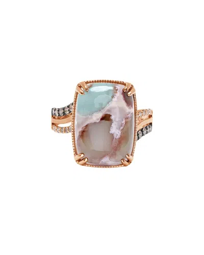 Le Vian 14k R/g Ring 0.35 Dia 12.00 Ac |e| In Gold