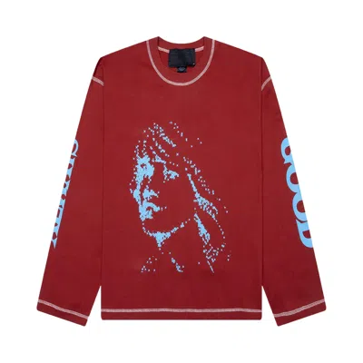 Pre-owned Jungles Always Good Long-sleeve Tee 'rust' | Red | Men's Size Xxl