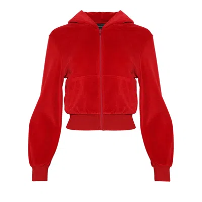 Pre-owned Balenciaga Tracksuit Jacket 'red' | Women's Size L