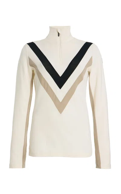 We Norwegians Voss Merino-blend Ski Jumper In White