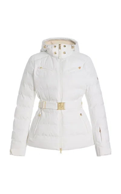 Bogner Ellya 2-in-1 Quilted Down Ski Jacket In White