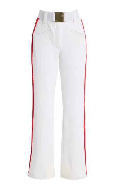 Goldbergh Roccia White Softshell Ski Pants In White
