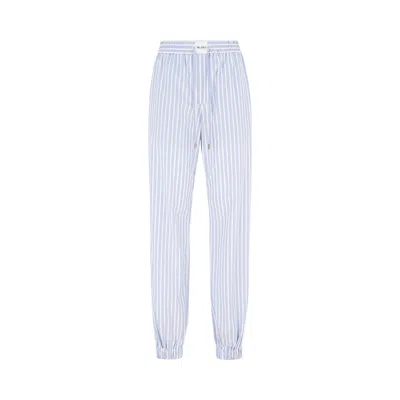 Pre-owned Attico Long Pant 'white/navy' | Women's Size 36