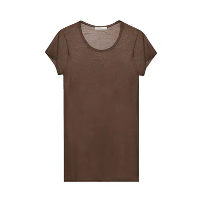 Pre-owned The Row Keyla Top 'khaki' | Tan | Women's Size L In Brown