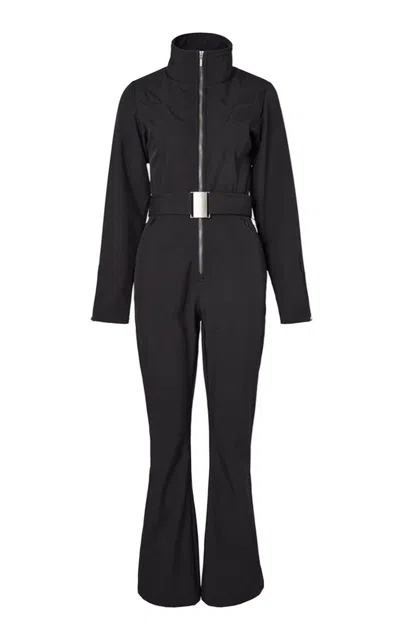 We Norwegians Western Fringed Belted Ski Suit In Black