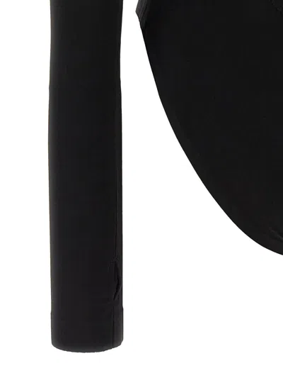 Norma Kamali Body Cut-out In Black