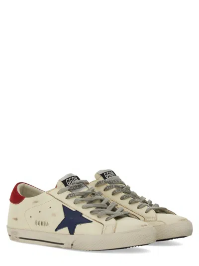Golden Goose Superstar Multicolor Low Top Sneakers With Logo Patch On The Tongue And Contrasting Heel With Logo L In Animal Print