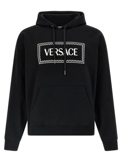 Versace Man Sweatshirt Black Size L Cotton