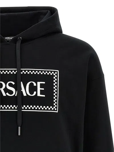 Versace Man Sweatshirt Black Size L Cotton