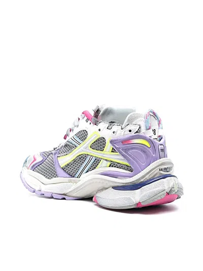 Balenciaga Runner Nylon And Mesh Sneakers In Multi