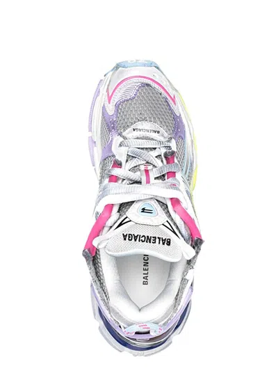 Balenciaga Runner Nylon And Mesh Sneakers In Multi