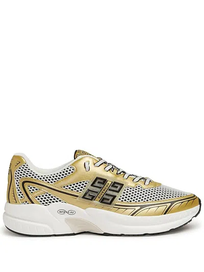Givenchy Sneakers In Gold