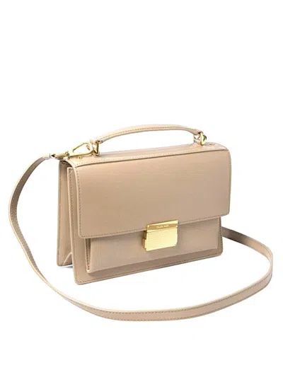 Golden Goose Structured Minimalist Black Bag With Timeless Appeal In Neutral