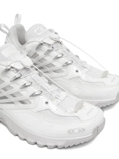 Mm6 Maison Margiela X Salomon Sneakers Mit Logo-print In White