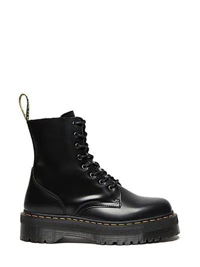 Dr. Martens Jadon Combat Boots In Black