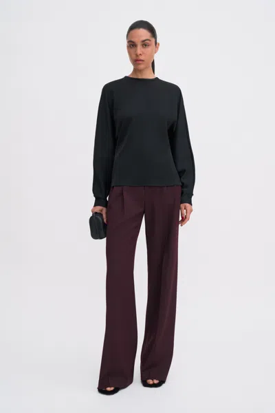 Filippa K Batwing Top In Black