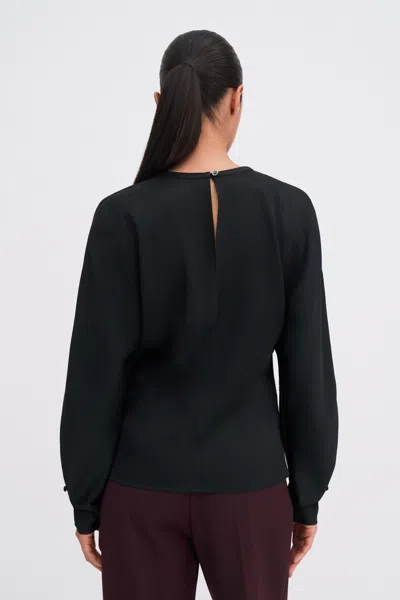 Filippa K Batwing Top In Black