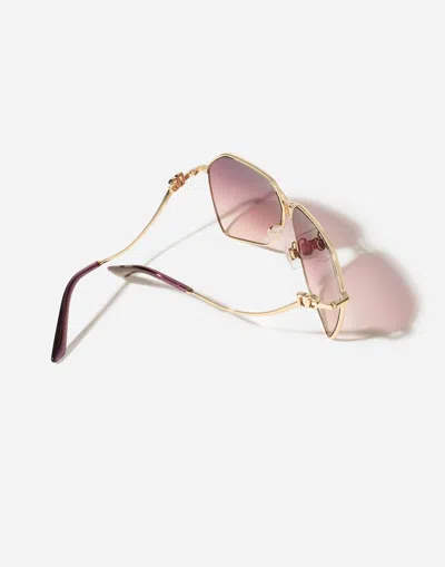 Dolce & Gabbana Dg Filo Sunglasses In Purple